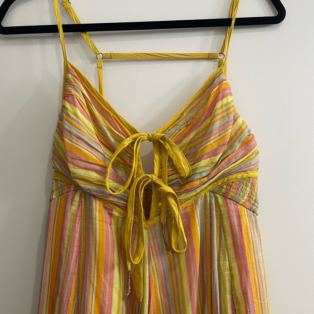 Beautiful and Comfortable stripped Free People cotton dress